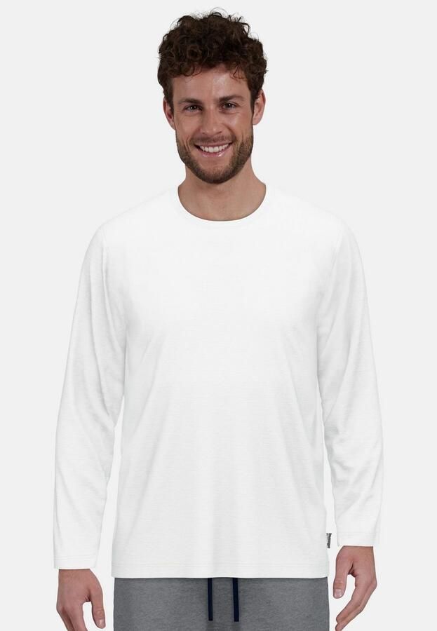 GÖTZBURG Shirt met lange mouwen California basic lange mouw comfortabel ronde hals los 100% katoen (Set van 2) - Foto 3