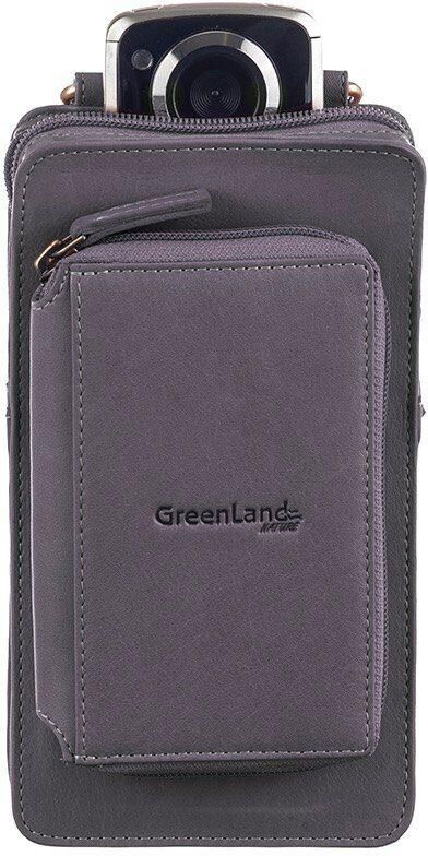 GreenLand Nature Gsm-tasje NATURE Soft met opgestikte portemonnee en rfid-bescherming - Foto 7