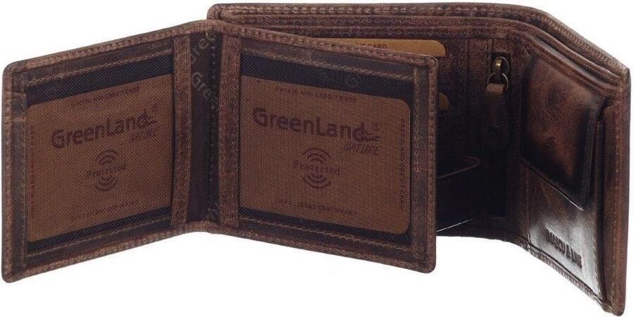 GreenLand Nature Portemonnee MASCU & LINE met rfid-technologie - Foto 5
