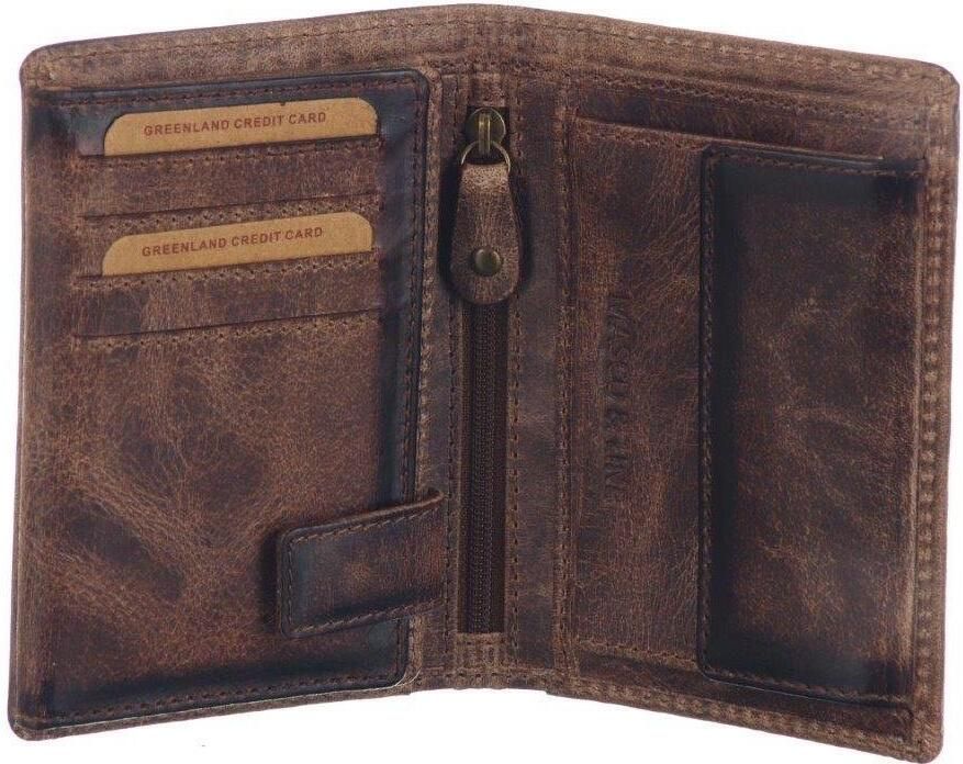 GreenLand Nature Portemonnee MASCU & LINE met rfid-technologie