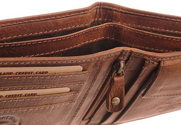 GreenLand Nature Portemonnee Soft&Safe van hoogwaardig leer