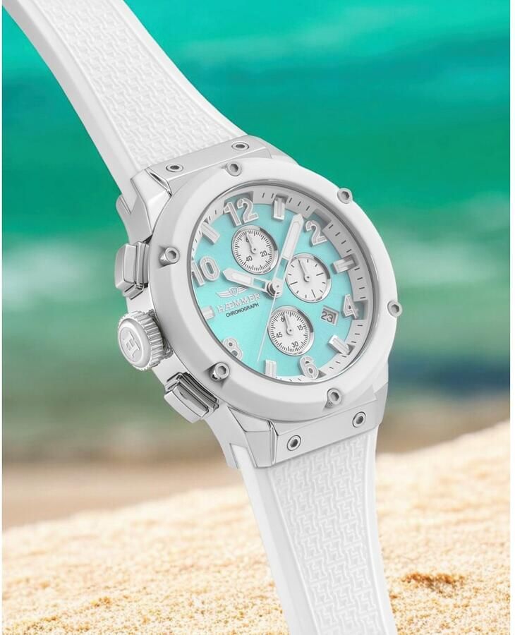 HAEMMER GERMANY Chronograaf Wave Master Quartzhorloge polshorloge dameshorloge herenhorloge made in Germany