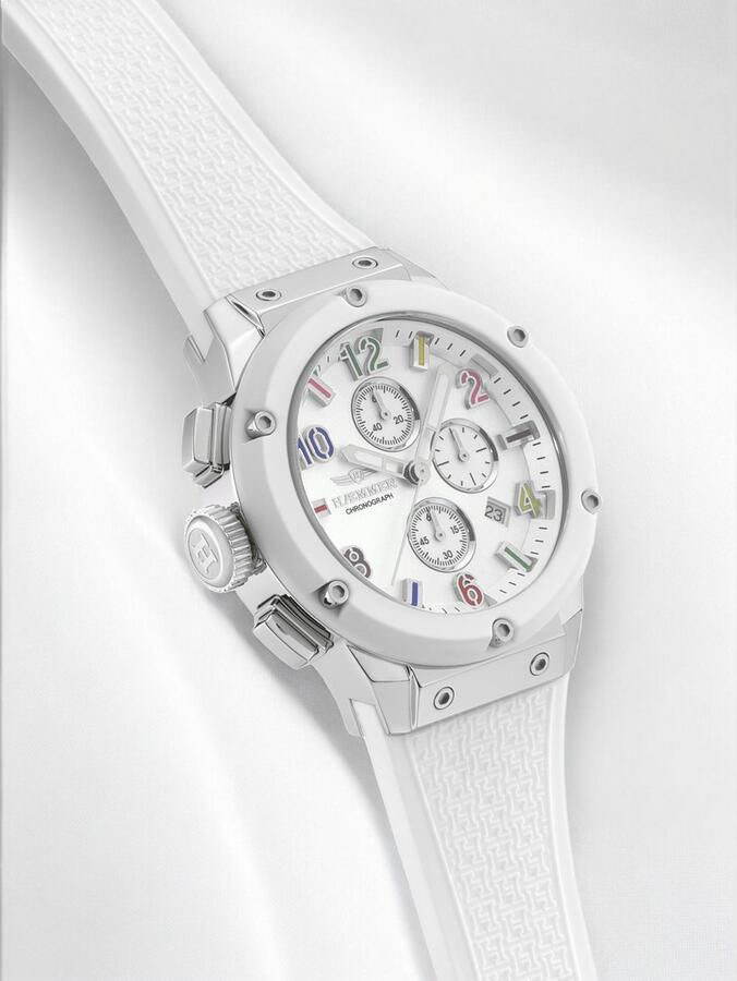 HAEMMER GERMANY Chronograaf Wave Master Quartzhorloge polshorloge dameshorloge herenhorloge made in Germany - Foto 4