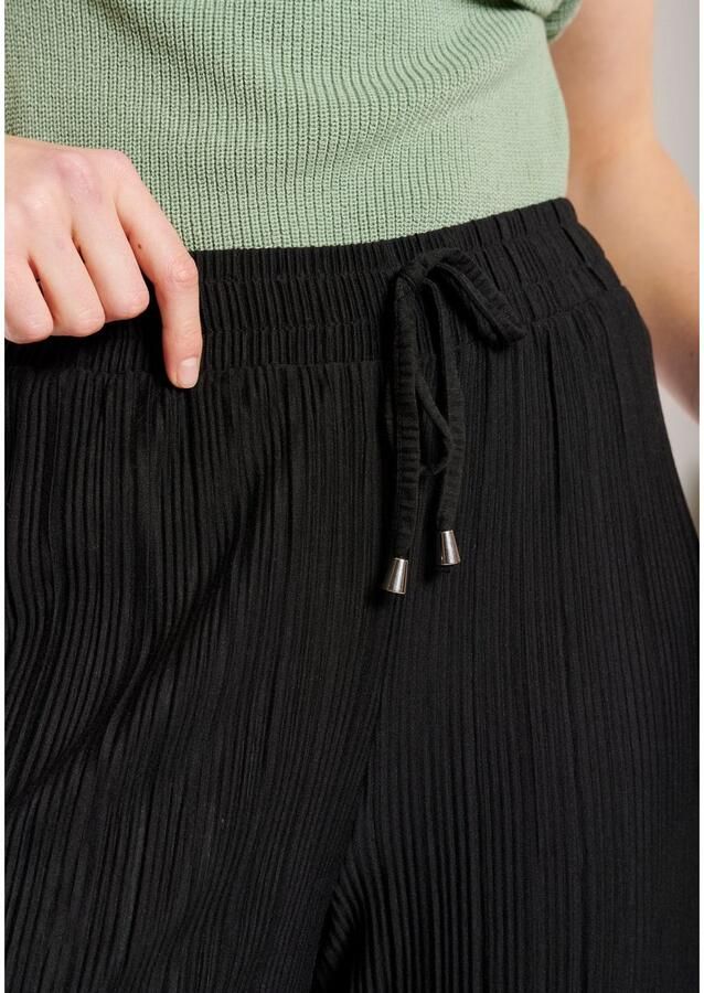 HaILYS Comfortbroek 3 4 P TR Lo44retta Zomerbroek met plooien - Foto 1