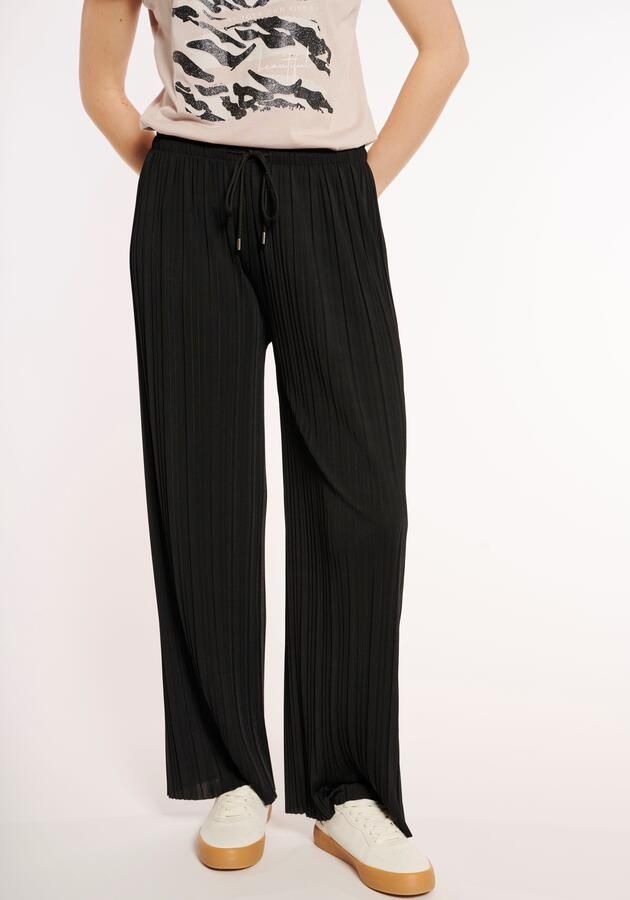 HaILYS Comfortbroek LG P TR Fa44biola Zomerbroek met plooien - Foto 6