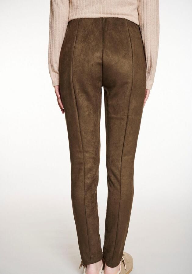 HaILYS Comfortbroek LG P TR Zo44e van imitatiewildleer