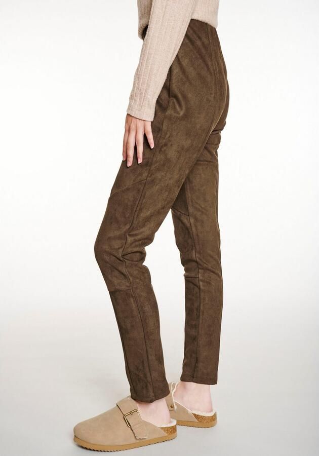 HaILYS Comfortbroek LG P TR Zo44e van imitatiewildleer - Foto 2