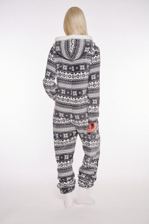 HaILYS Fleece-jumpsuit LG P RP Me44lly perfect voor de winter en kersttijd - Foto 3