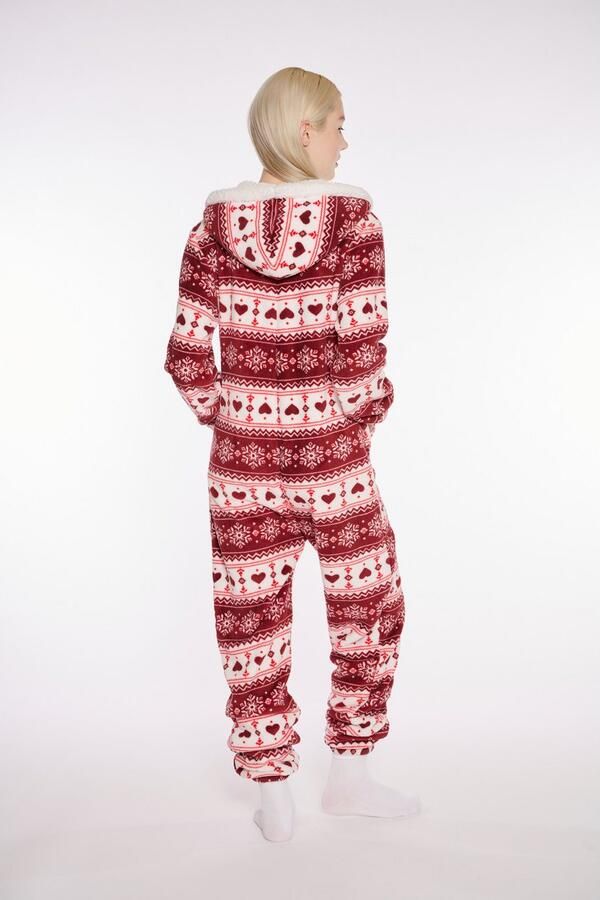 HaILYS Fleece-jumpsuit LG P RP Me44lly perfect voor de winter en kersttijd - Foto 3