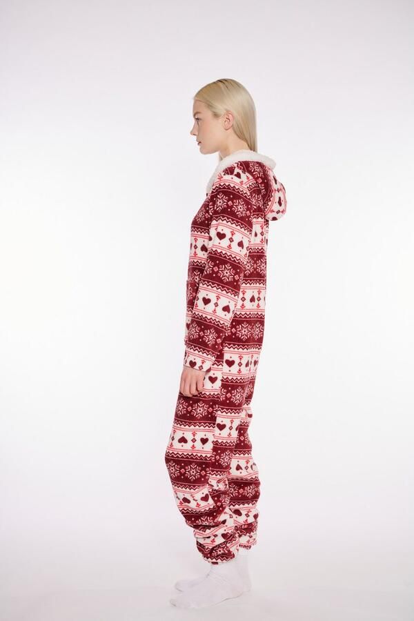 HaILYS Fleece-jumpsuit LG P RP Me44lly perfect voor de winter en kersttijd - Foto 4