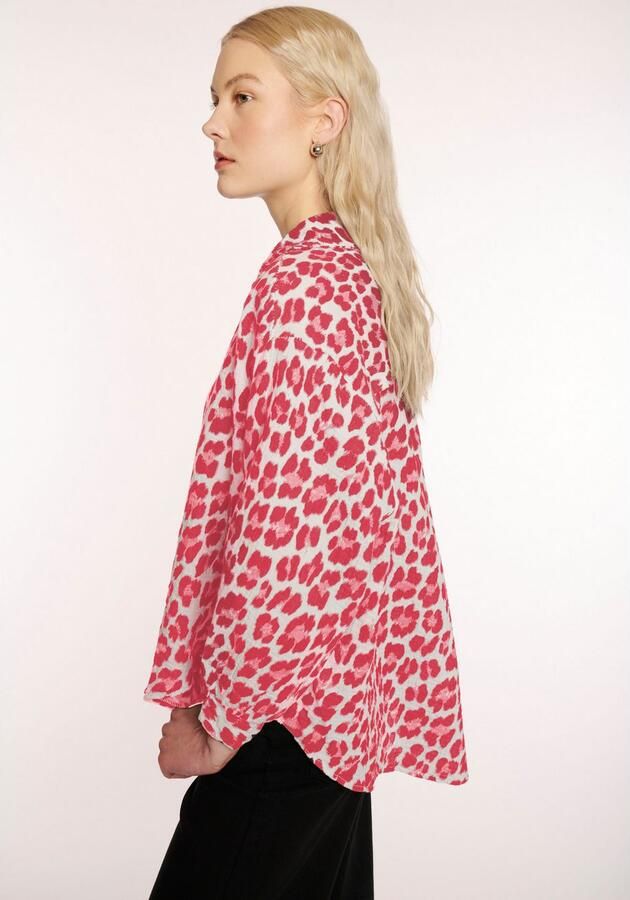 HaILYS Gedessineerde blouse LS C BL Le44ony - Foto 3