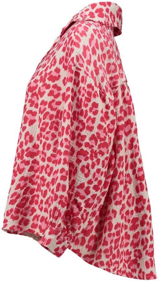 HaILYS Gedessineerde blouse LS C BL Le44ony - Foto 4