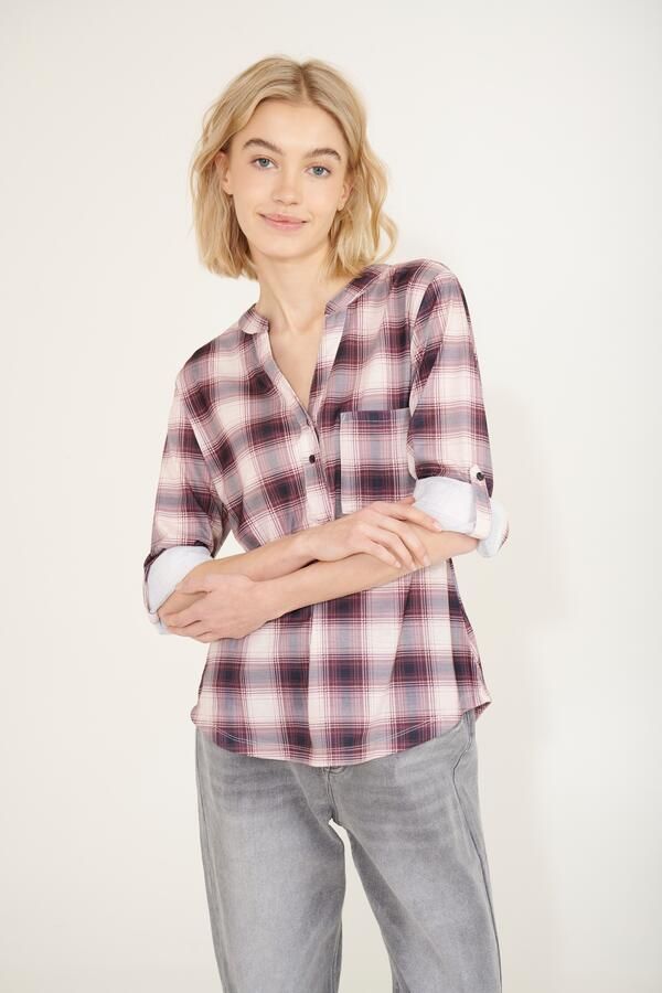 HaILYS Geruite blouse 3 4 P BL Di44nara - Foto 6