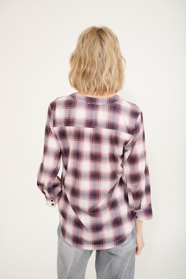 HaILYS Geruite blouse 3 4 P BL Di44nara - Foto 2