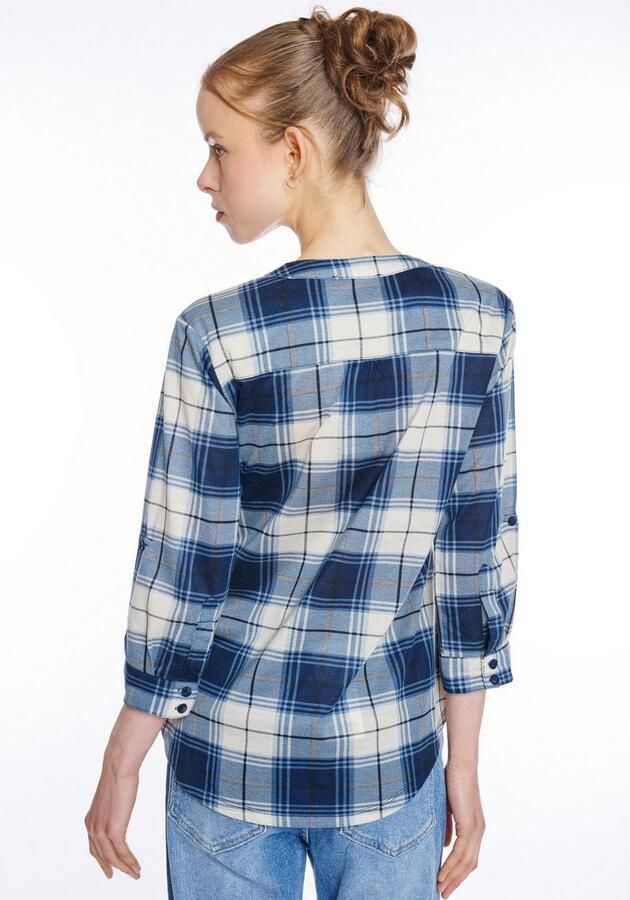 HaILYS Geruite blouse 3 4 P BL Di44nara - Foto 3