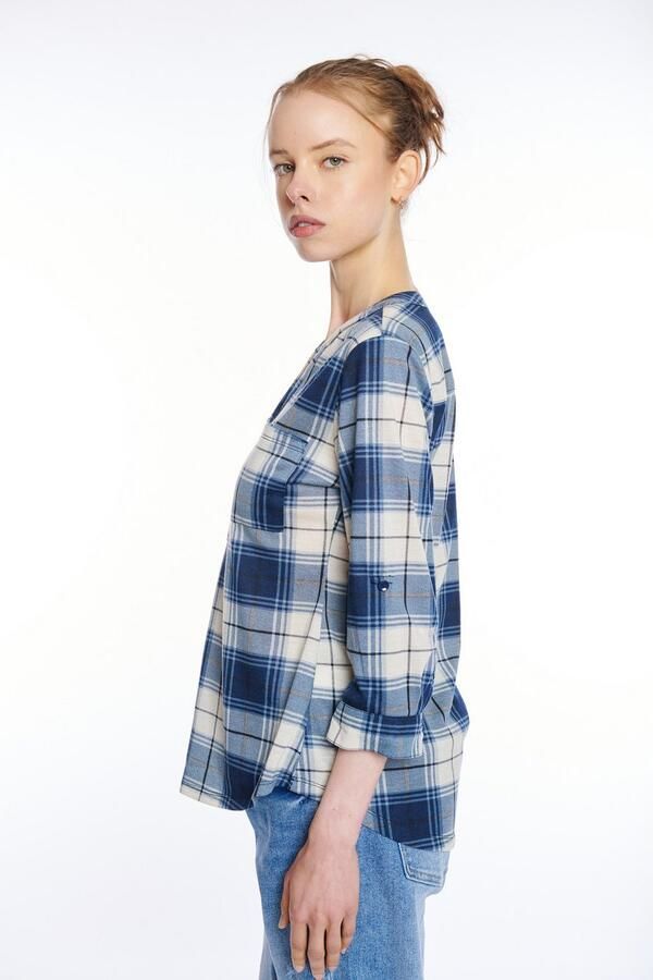 HaILYS Geruite blouse 3 4 P BL Di44nara - Foto 6