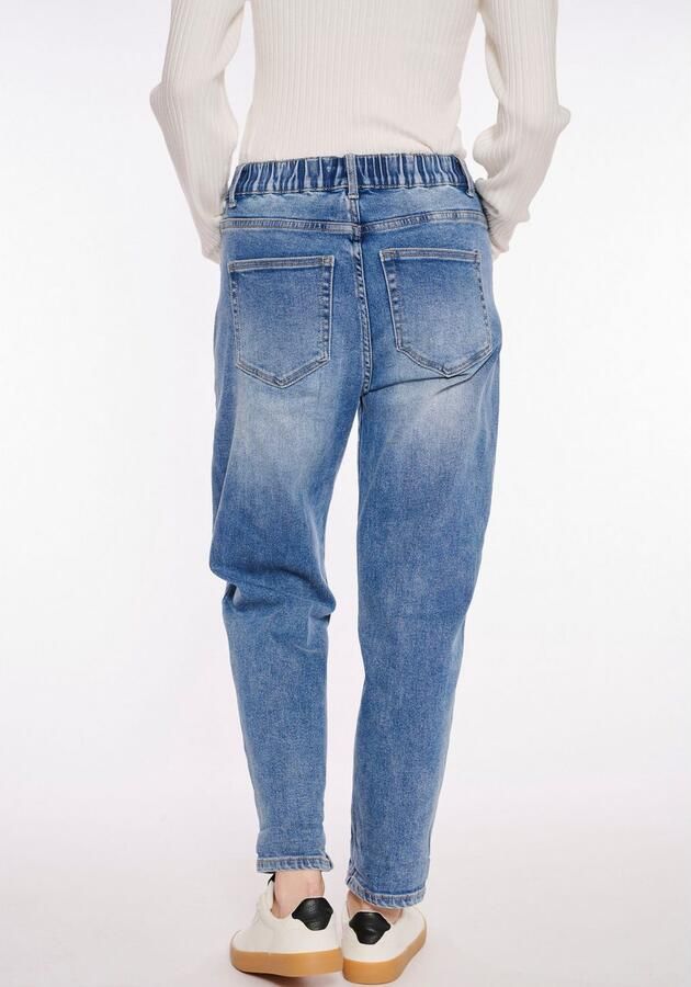 HaILYS High-waist jeans LG HW C JN Mirell met elastiek in de band
