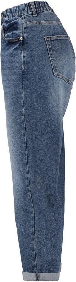 HaILYS High-waist jeans LG HW C JN Mirell met elastiek in de band - Foto 5