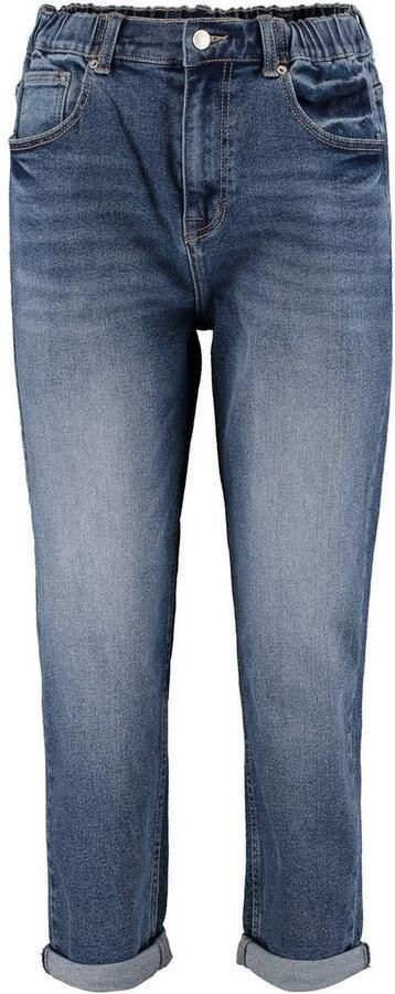 HaILYS High-waist jeans LG HW C JN Mirell met elastiek in de band - Foto 4