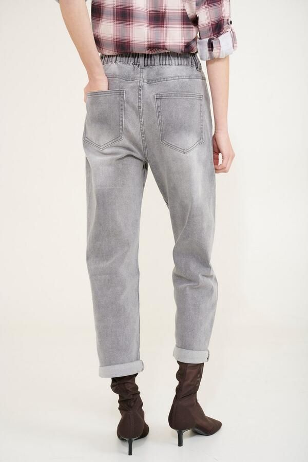 HaILYS High-waist jeans LG HW C JN Mirell met elastiek in de band