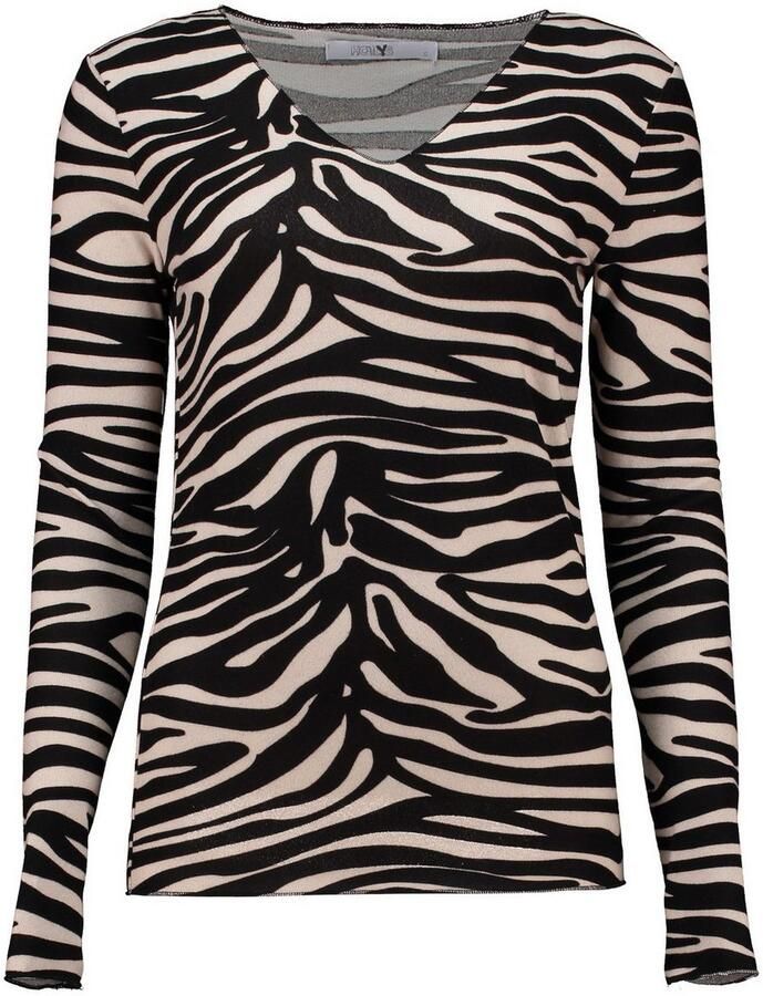 HaILYS Shirt met lange mouwen LS V TP Zi44na