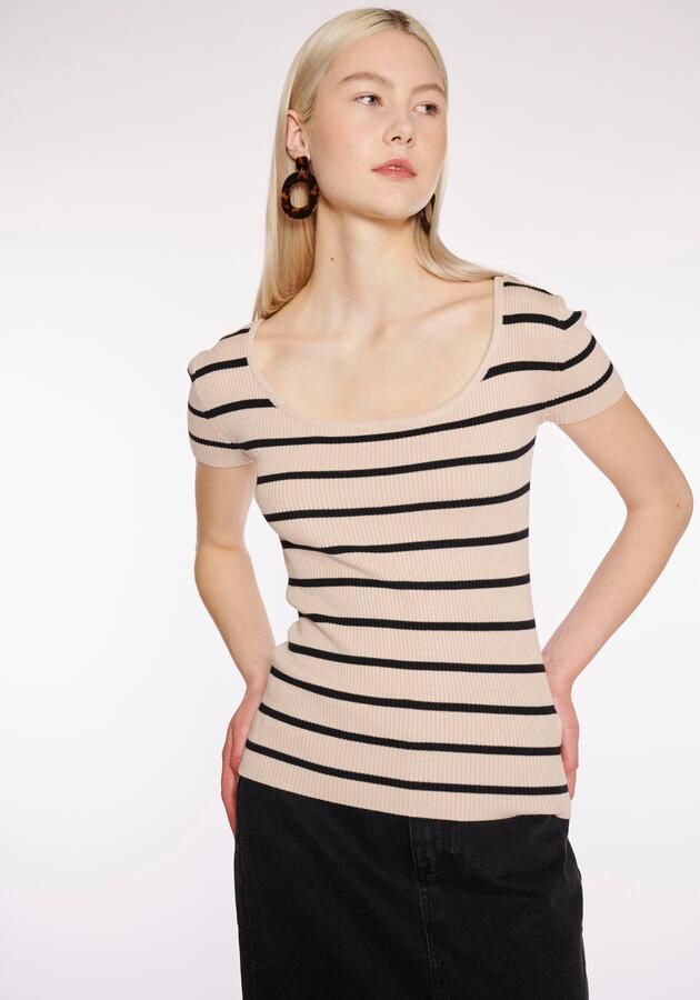 HaILYS Trui met korte mouwen SS V SK Ky44ra - Foto 4