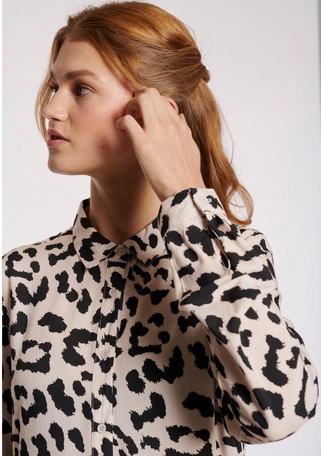 HaILYS Tuniekjurk SH V DR La44rissa Zomerjurk met volant op het rokgedeelte