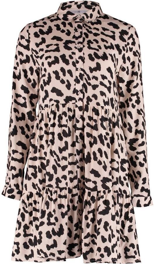 HaILYS Tuniekjurk SH V DR La44rissa Zomerjurk met volant op het rokgedeelte - Foto 4