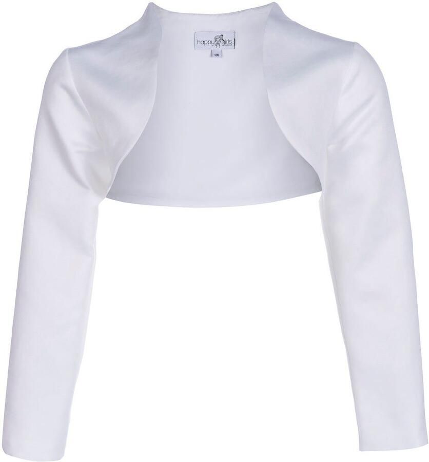 Happy girls Bolero met subtiele opstaande kraag zonder sluiting