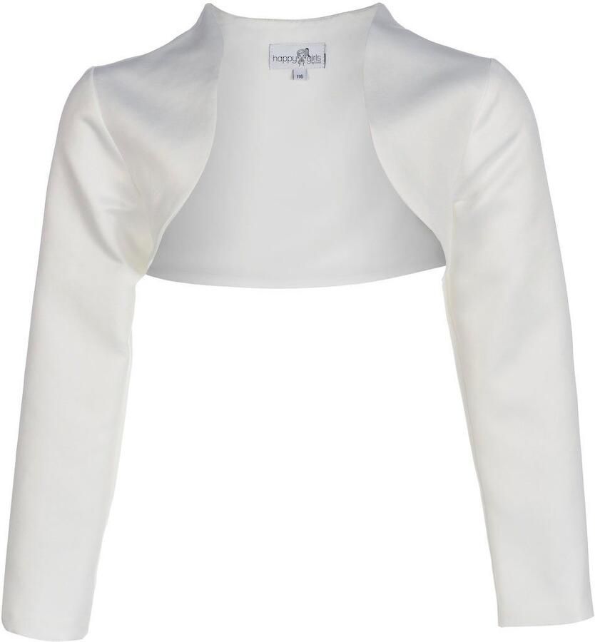 Happy girls Bolero met subtiele opstaande kraag zonder sluiting