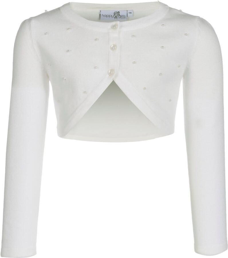 Happy girls Bolero vooraan met mooie sierparels geborduurd - Foto 3