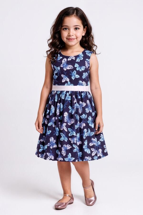 Happy girls Gedessineerde jurk