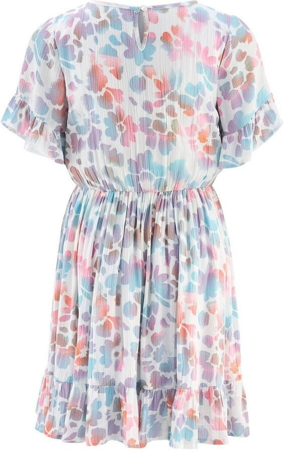 Happy girls Gedessineerde jurk met volant - Foto 2