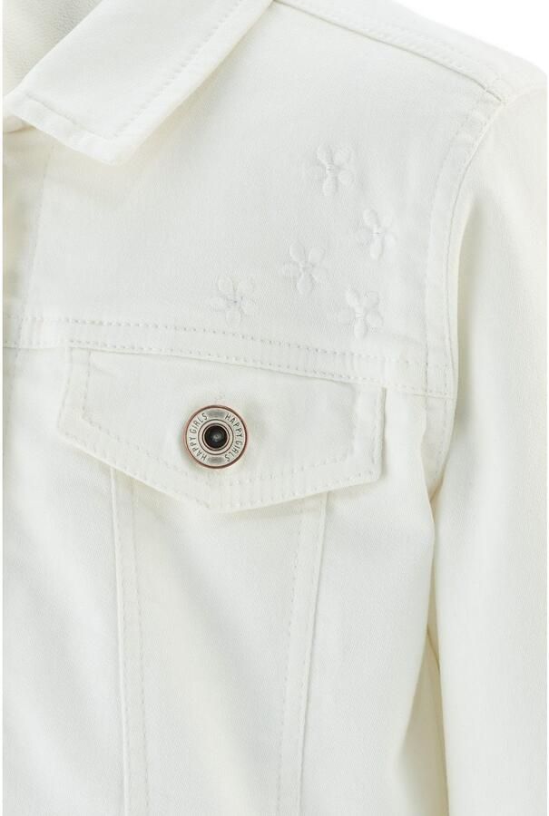 Happy girls Jeansjack met geweldige bloemborduursels - Foto 2
