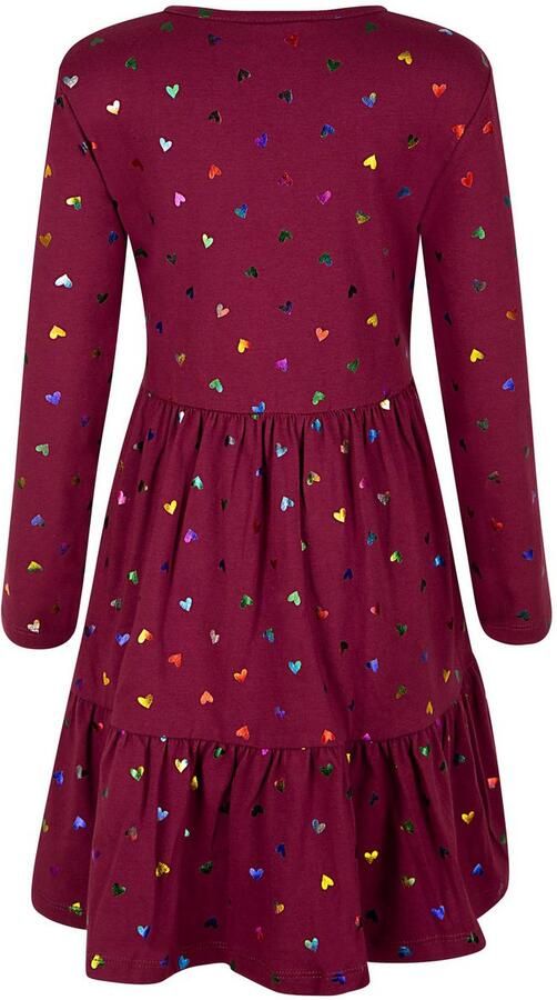 Happy Girls Knielange jurk met ronde hals