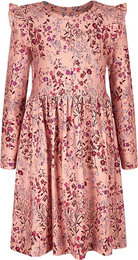 Happy girls Jerseyjurk met ruchedetail op de schouders - Foto 2