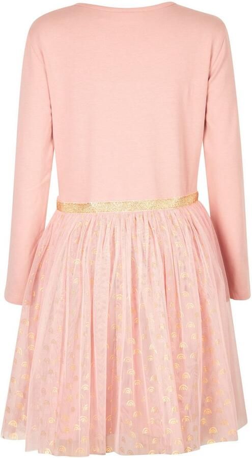 Happy girls Jerseyjurk met tule rok en hoogwaardige bloemapplicatie op het frontmotief - Foto 2