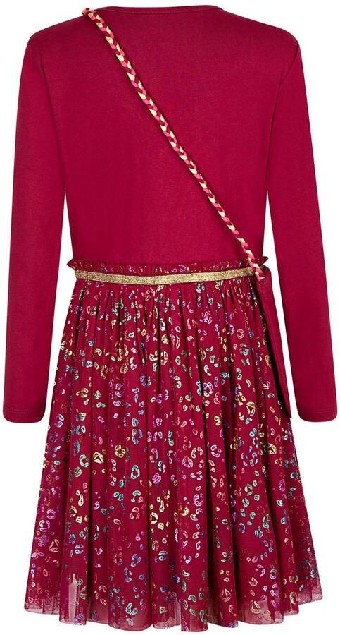 Happy girls Midi-jurk met kleine schoudertas met pailletten (set 2-delig) - Foto 2