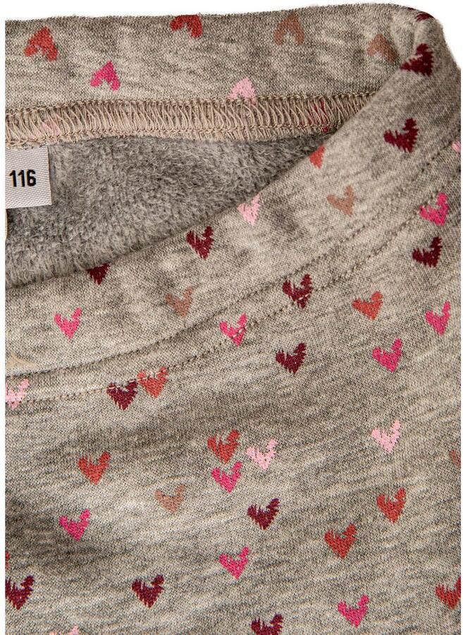 Happy girls Tricotlegging in schattige hartjes-allover