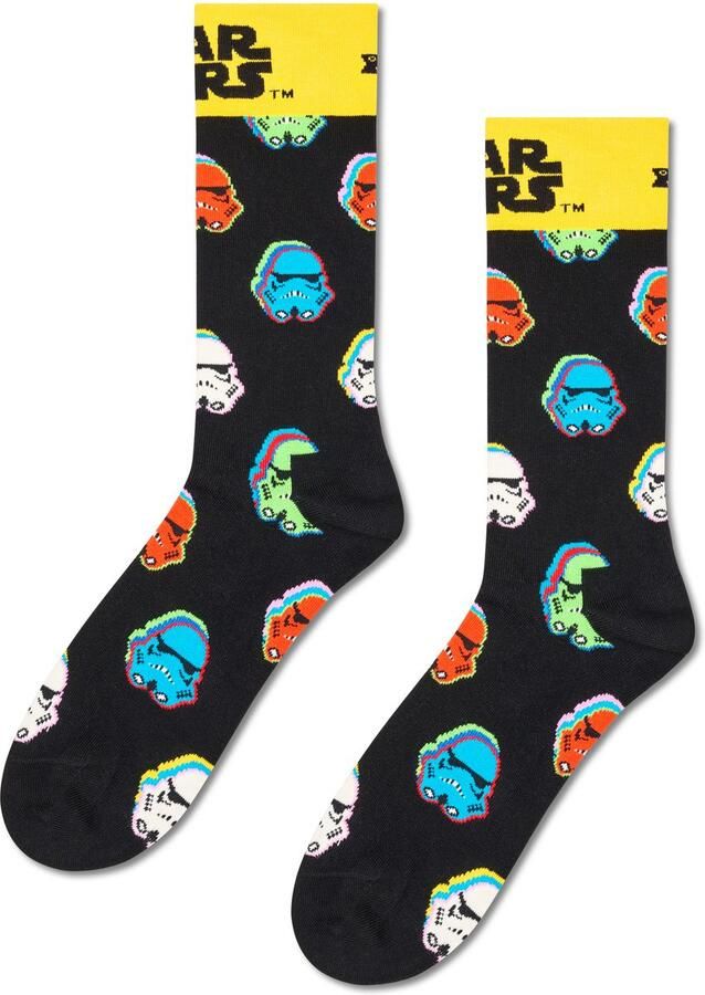 Happy Socks Lange sokken met creatieve star wars-motieven (Set van 6) - Foto 3