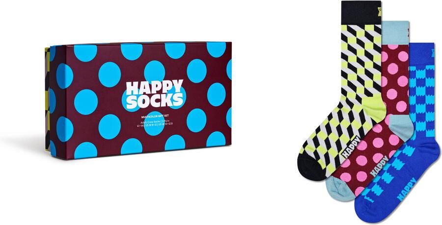 Happy Socks Lange sokken (Set van 3) - Foto 6
