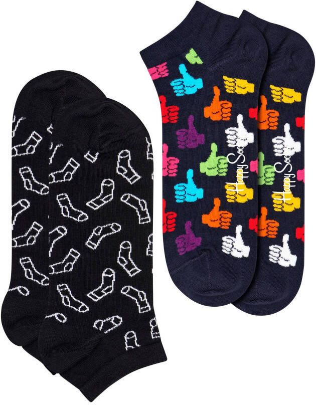 Happy Socks Korte sokken (set 2 paar)