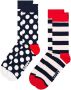 Happy Socks Sokken met all-over motief in een set van 2 stuks model 'Classic Big Dot' - Thumbnail 2