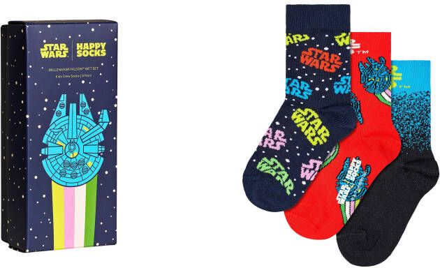 Happy Socks Sokken Star Wars Gift Set (3 paar)