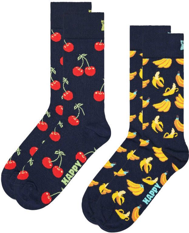 Happy Socks Sokken Classic Cherry Socks (set 2 paar)