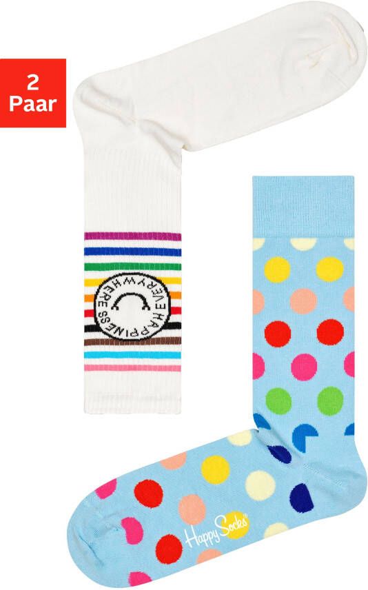 Happy Socks Sokken Happyness-Pride-Edition (2 paar)