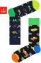 Happy Socks Sokken met auto s en zonnebrillen (2 paar) - Thumbnail 2