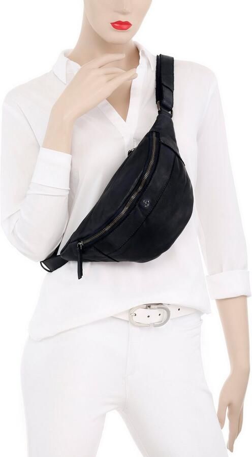 HARBOUR 2nd Buiktasje Jamie Schoudertas heuptas met logo-hanger - Foto 2