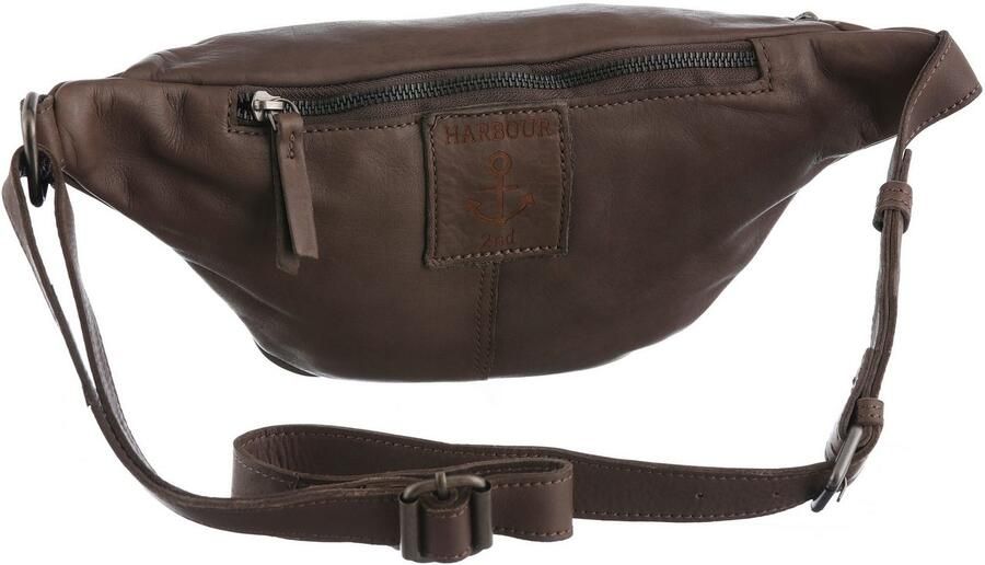 HARBOUR 2nd Buiktasje Jamie Schoudertas heuptas met logo-hanger