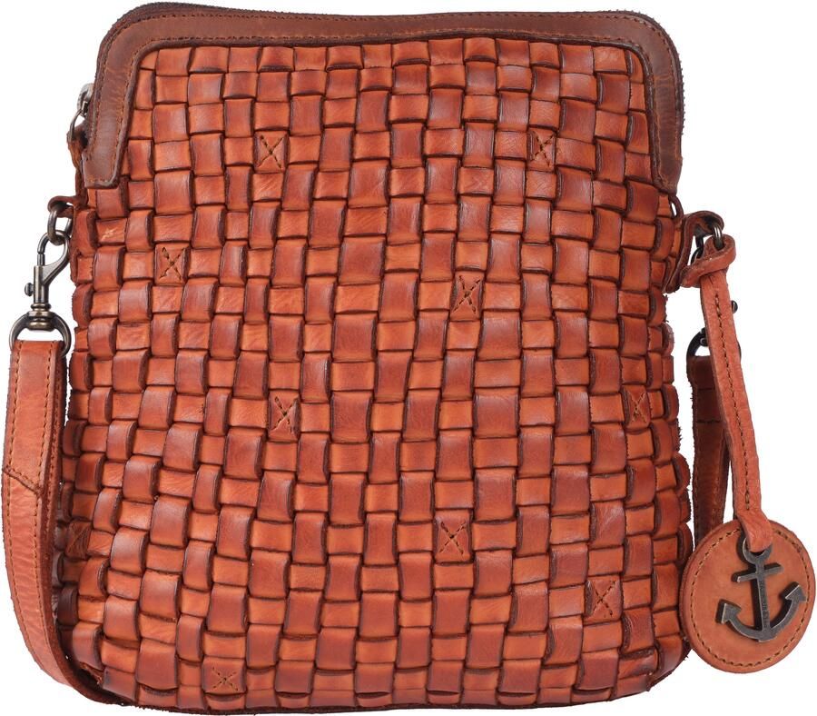 HARBOUR 2nd Handtas Ida-UP gevlochten rundleer - Foto 5